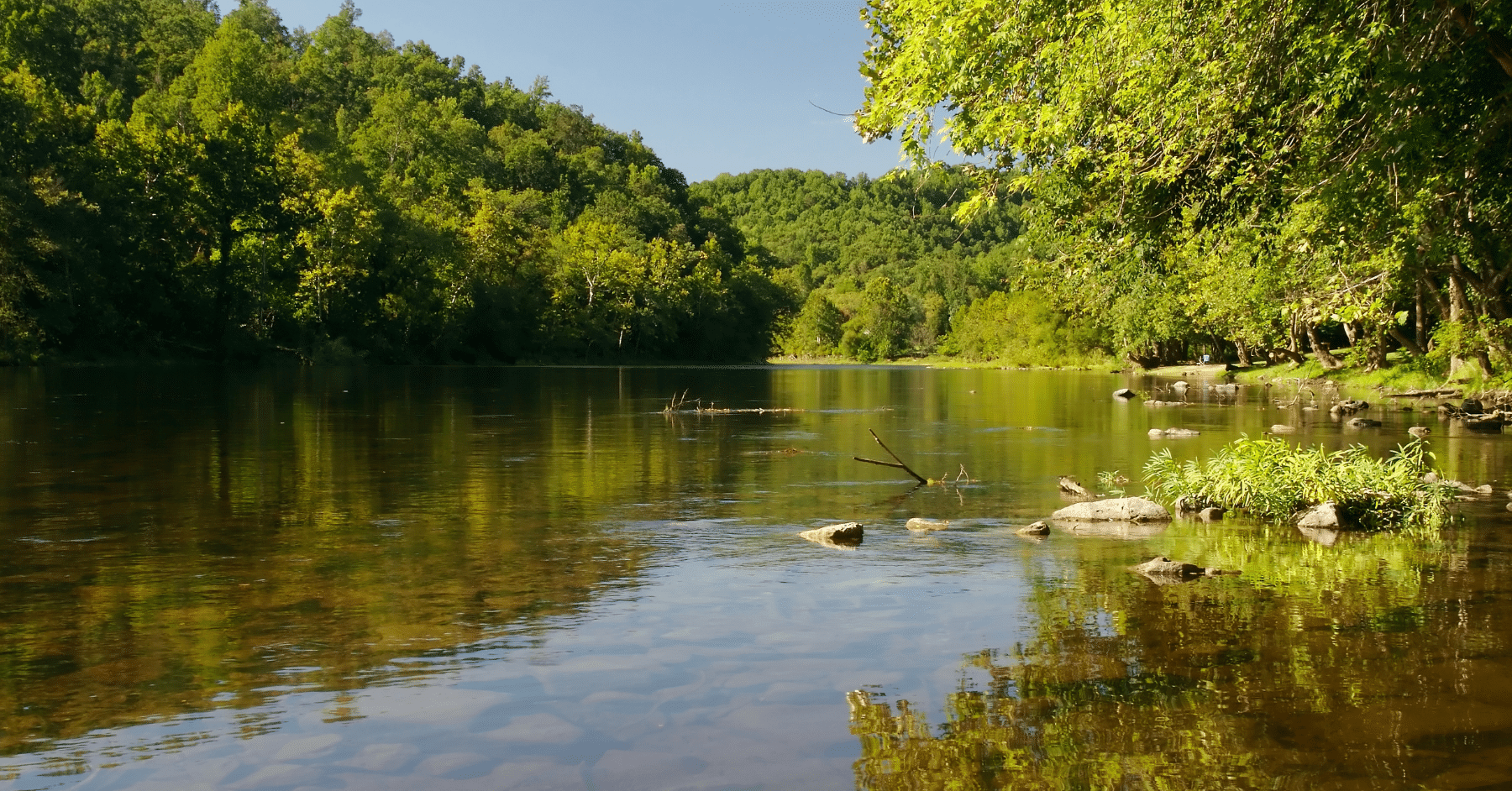 Photo of water to give an example of water body potentially protected by Clean Water Act