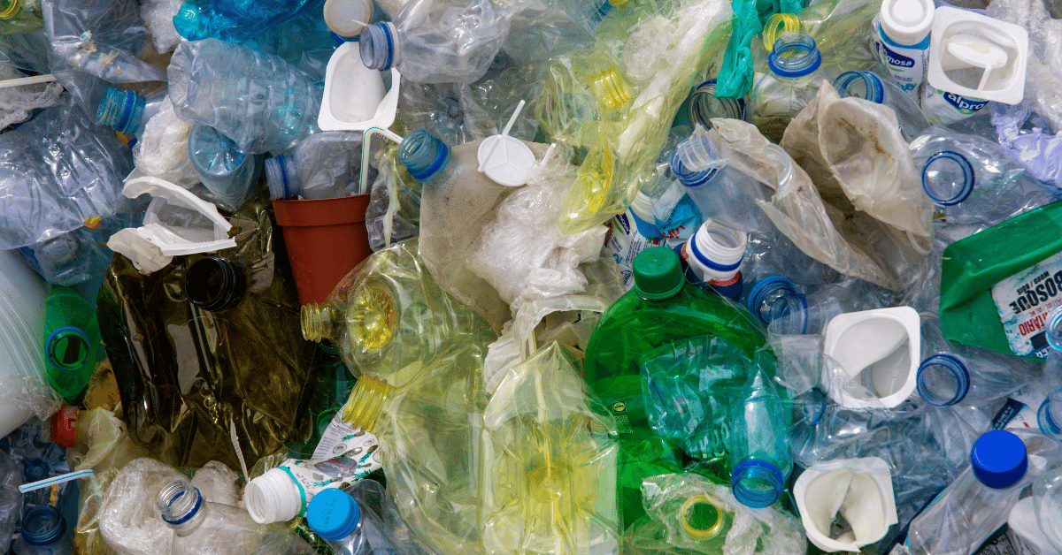 plastic bottles